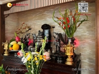 Mẫu Bộ Đồ Thờ Cúng Khảm Ngũ Sắc Đẹp Tại Sài Gòn