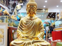 DÁT VÀNG 9999 TƯỢNG PHẬT THÍCH CA MÂU NI DÙNG ĐỂ THỜ CÚNG TÂM LINH CHO BÀN THỜ