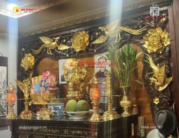 BỘ LƯ ĐỒNG MẠ VÀNG 24K CỦA NGƯỜI NAM BỘ